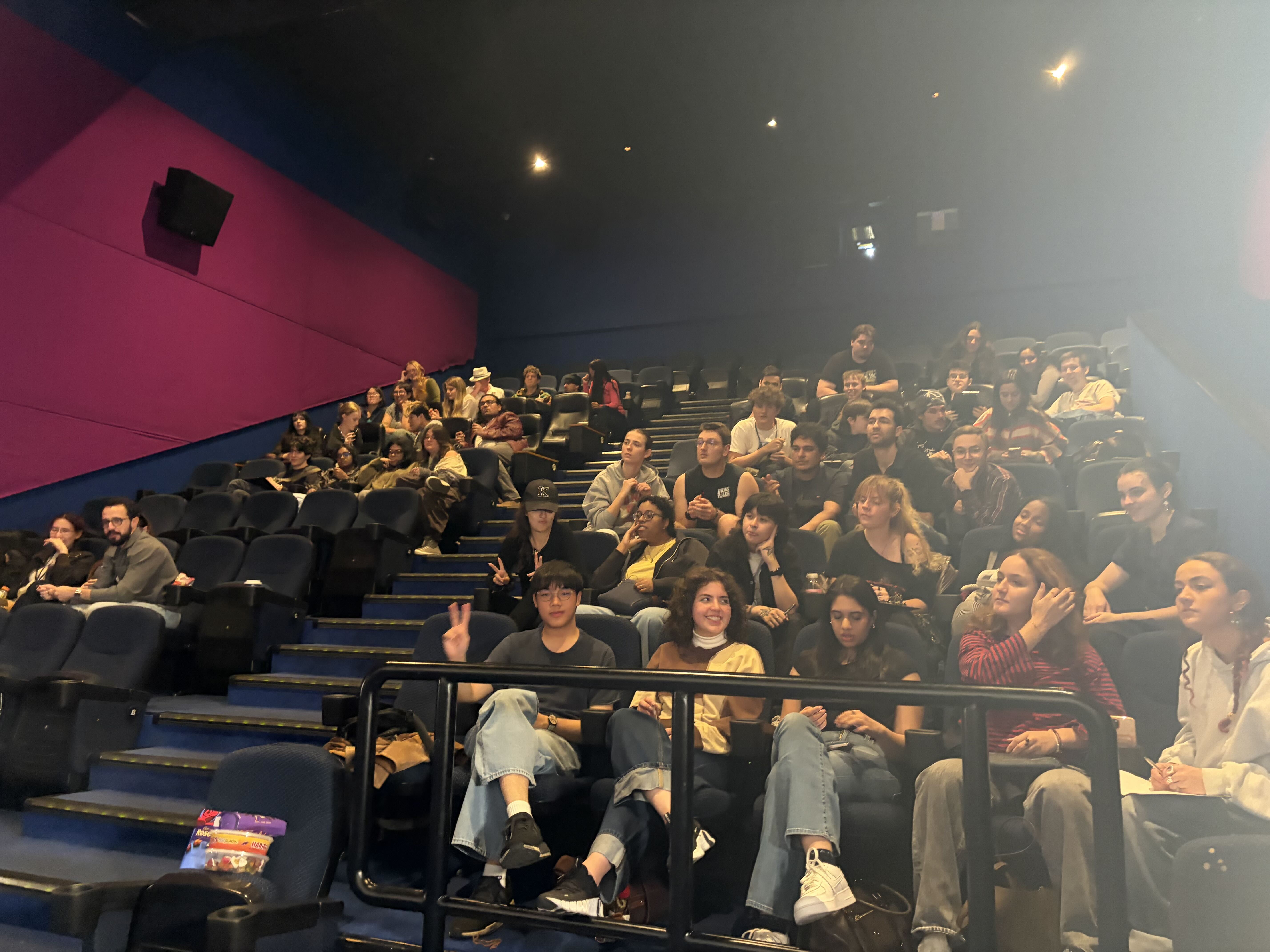 Students at WILL TENNANT - LFA - WELCOME WEEK - MASTERCLASS